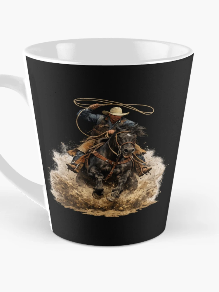 Thumbnail 3 of 4, Coffee Mug, Born to Rope Roper designed and sold by Willyboy16.