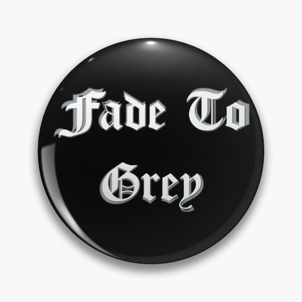 Item preview, Fade to Grey – Minimal Synthwave Typography Tribute to Visage designed and sold by simpledarkwavewisdom.