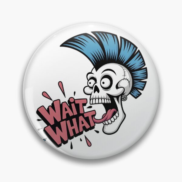 Item preview, Whit What! -Punk Rock Skull Shout designed and sold by Fadi Alyaldani.