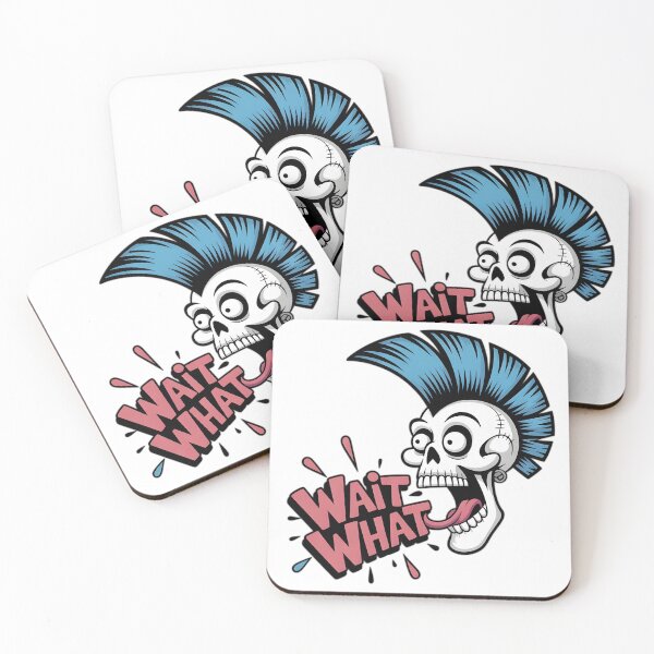 Item preview, Whit What! -Punk Rock Skull Shout designed and sold by Fadi Alyaldani.