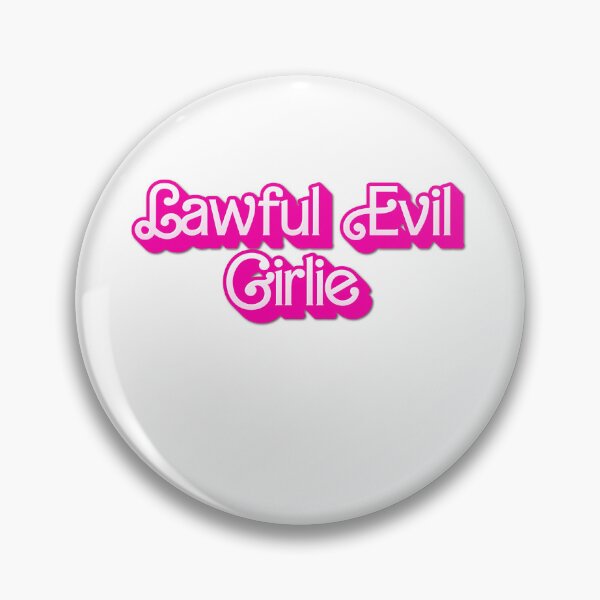 Item preview,   Lawful Evil Girlie  designed and sold by PrintgemGB.