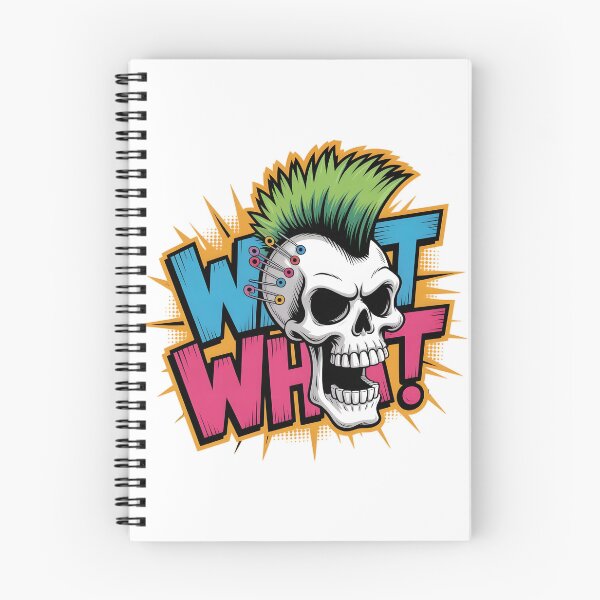 Item preview, Whit What! -Mohawk Skull Scream  designed and sold by Fadi Alyaldani.