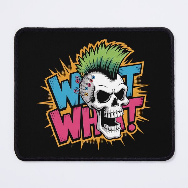 Item preview, Whit What! -Mohawk Skull Scream  designed and sold by Fadi Alyaldani.