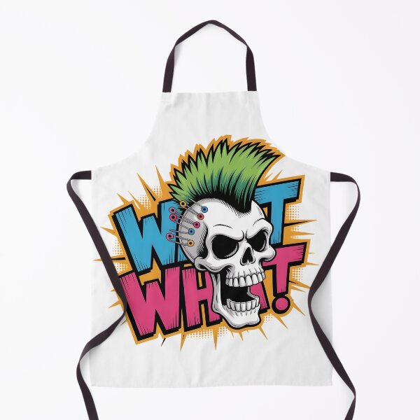 Item preview, Whit What! -Mohawk Skull Scream designed and sold by Fadi Alyaldani.