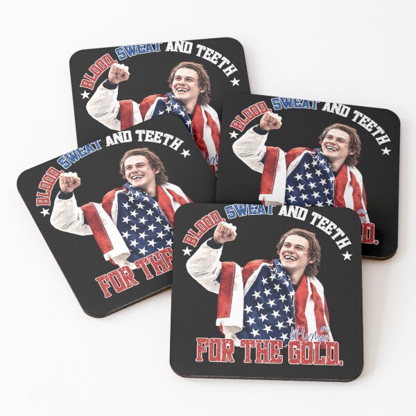 Item preview, Jack Hughes USA Olympic Gold Medal Hockey  designed and sold by issacsage.