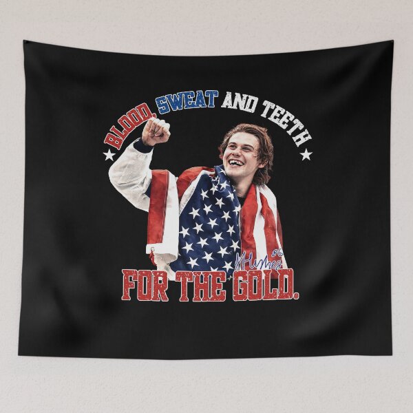 Item preview, Jack Hughes USA Olympic Gold Medal Hockey  designed and sold by issacsage.