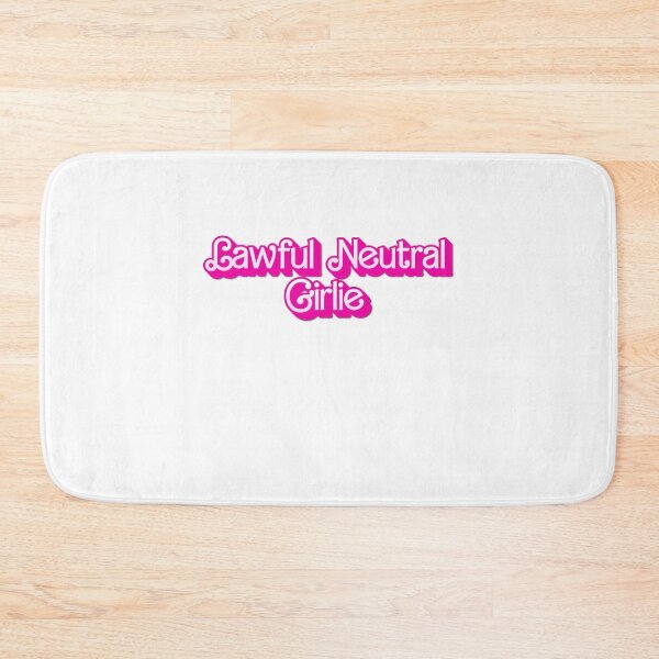 Item preview, Lawful Neutral Girlie  designed and sold by PrintgemGB.