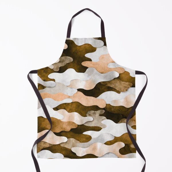 Item preview, Luxury Sand & Bronze Camouflage – Seamless Abstract Pattern designed and sold by Studio Flex Prints.