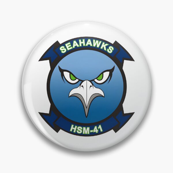 Item preview, HSM-41 Seahawks Naval Squadron Insignia Design designed and sold by CharlieDesings.
