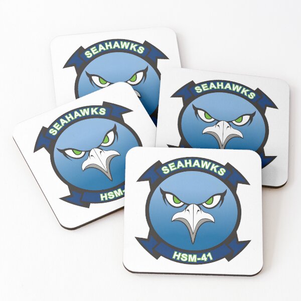 Item preview, HSM-41 Seahawks Naval Squadron Insignia Design designed and sold by CharlieDesings.