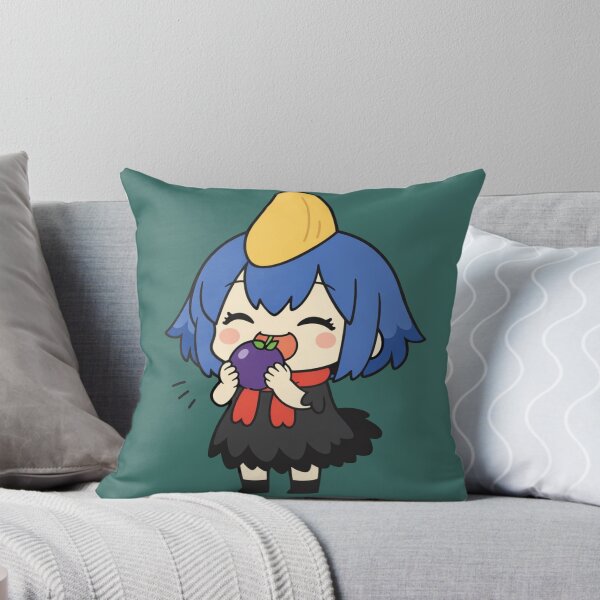 Item preview, Chibi Cassowary Anime Girl Eating Native Fruit Design designed and sold by ThatDoggoArtist.