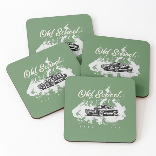 Item preview, Old School Ford Mexico Classic Car Illustration designed and sold by vibrant1502.