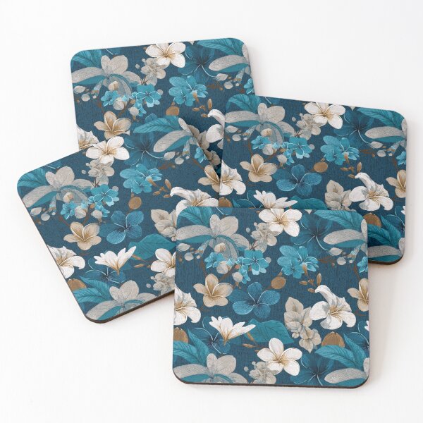 Item preview, Charming Tropical Floral Texture  - Birthday Flower Print  - Anniversary Gifts For Husband designed and sold by RoyalStarsPatts.