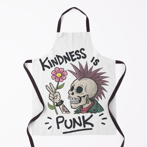 Item preview, Punk Skull Peace Sign – Kindness is Punk designed and sold by Fadi Alyaldani.