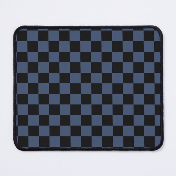 Item preview, Black And Blue Checkered Seamless Pattern designed and sold by pattern-archive.