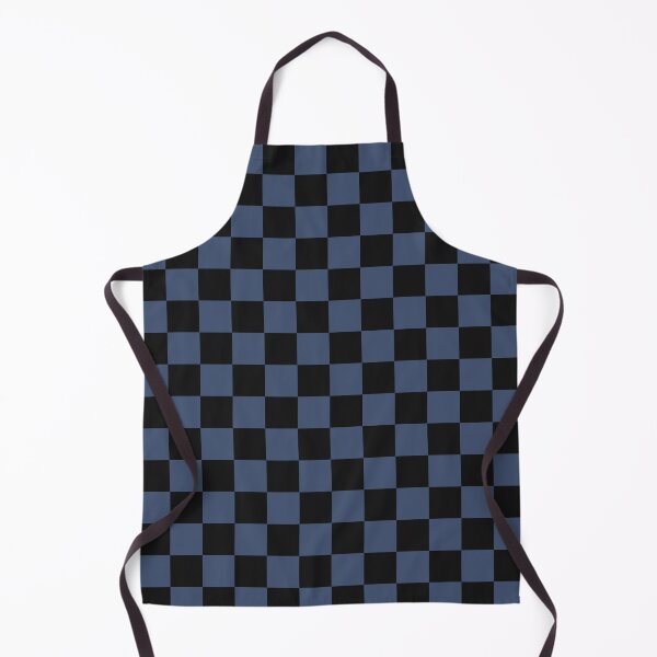 Item preview, Black And Blue Checkered Seamless Pattern designed and sold by pattern-archive.
