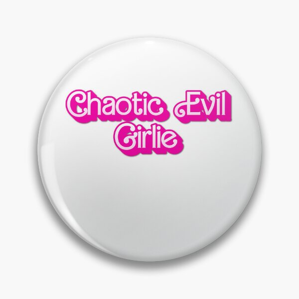 Item preview, Chaotic Evil Girlie  designed and sold by PrintgemGB.