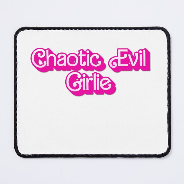 Item preview, Chaotic Evil Girlie designed and sold by PrintgemGB.