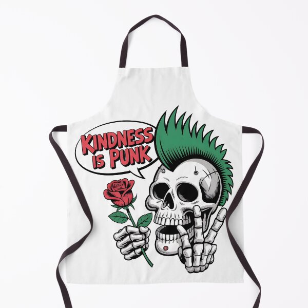 Item preview, Kindness is Punk – Skull Mohawk designed and sold by Fadi Alyaldani.