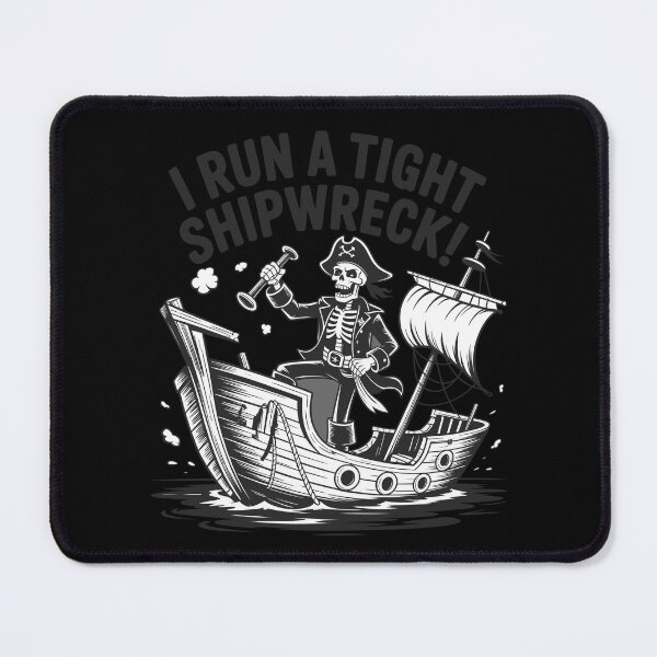Item preview, Skeleton Pirate – I Run a Tight Shipwreck designed and sold by Fadi Alyaldani.