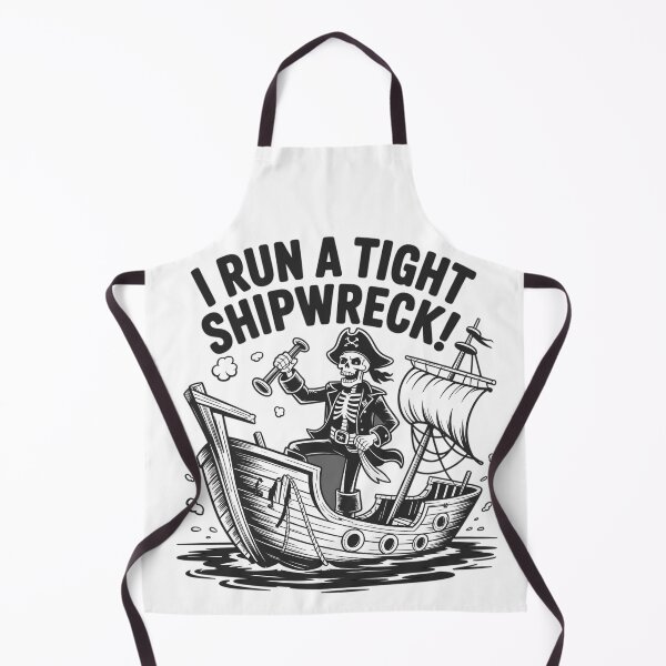 Item preview, Skeleton Pirate – I Run a Tight Shipwreck designed and sold by Fadi Alyaldani.