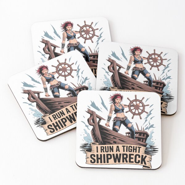 Item preview, Rebel Pirate -I Run a Tight Shipwreck designed and sold by Fadi Alyaldani.