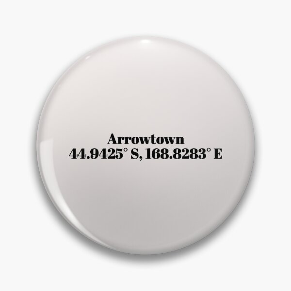 Item preview, Arrowtown, New Zealand Coordinates designed and sold by ApricityPhrases.