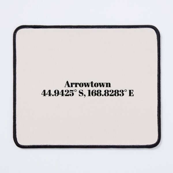 Item preview, Arrowtown, New Zealand Coordinates designed and sold by ApricityPhrases.
