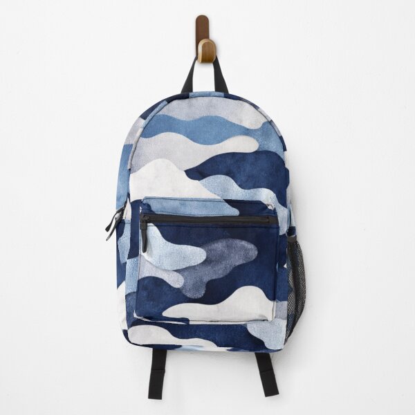 Item preview, Luxury Blue Camouflage – Seamless Abstract Pattern designed and sold by Studio Flex Prints.
