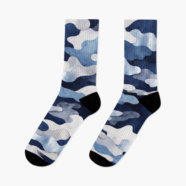 Item preview, Luxury Blue Camouflage – Seamless Abstract Pattern designed and sold by Studio Flex Prints.