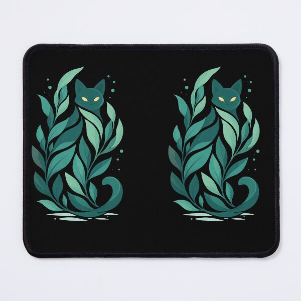 Item preview, Kelp Forest - underwater art and cat designed and sold by DamioPolArt.