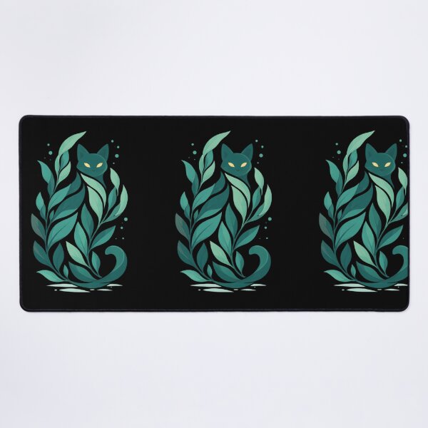 Item preview, Kelp Forest - underwater art and cat designed and sold by DamioPolArt.