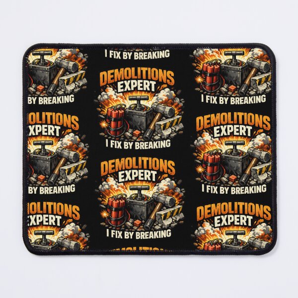Item preview, Demolitions I Fix By Breaking designed and sold by TeeTimeTreasure.