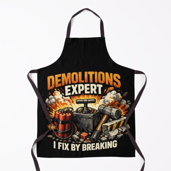 Item preview, Demolitions I Fix By Breaking designed and sold by TeeTimeTreasure.