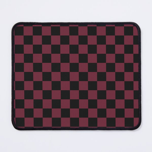 Item preview, Black And Burgundy Checkered Pattern designed and sold by pattern-archive.