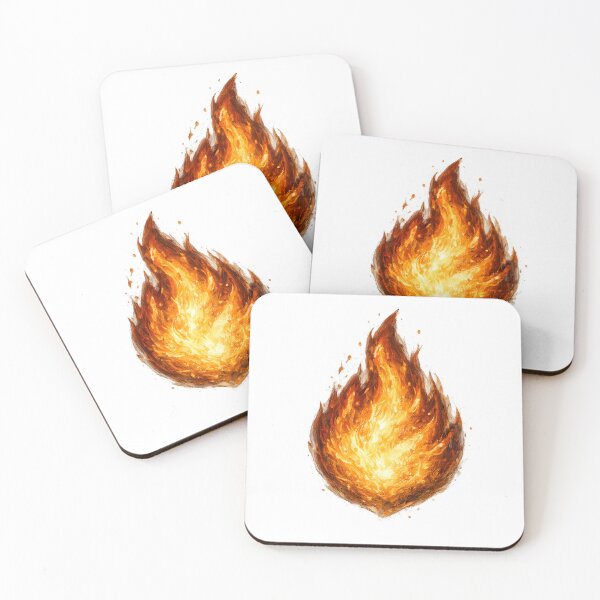 Item preview, Fire Emoji, Aesthetic Flame Emoji designed and sold by o3o6.