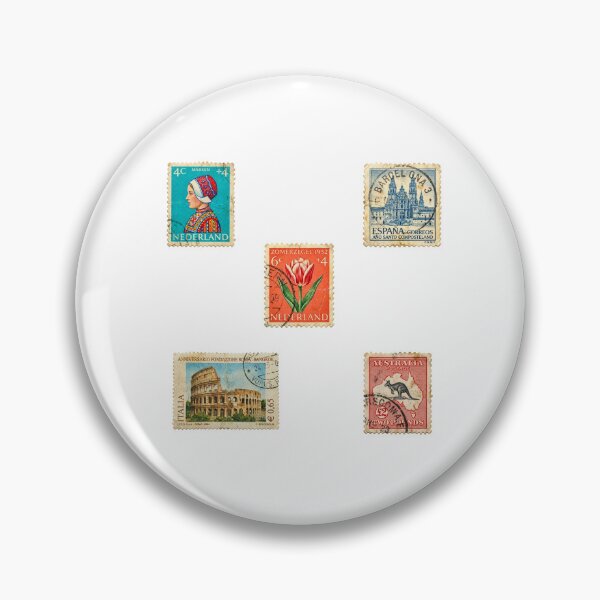 Item preview, Vintage Postage Stamps Set designed and sold by brkvdesign.