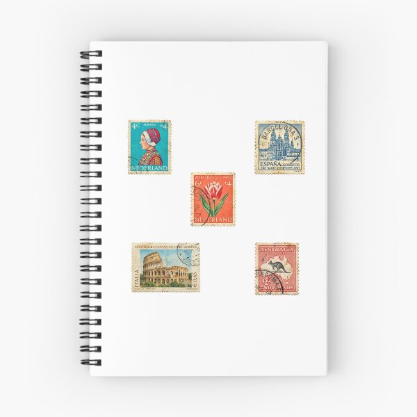 Item preview, Vintage Postage Stamps Set designed and sold by brkvdesign.