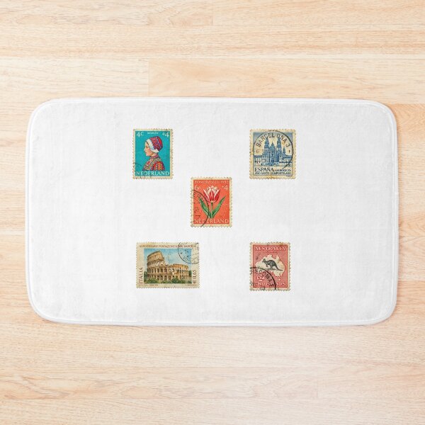 Item preview, Vintage Postage Stamps Set designed and sold by brkvdesign.