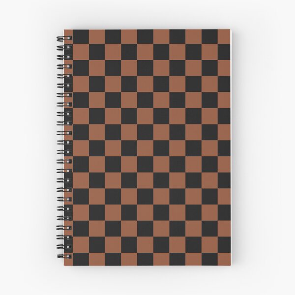 Item preview, Black And Copper Checkered Pattern designed and sold by pattern-archive.