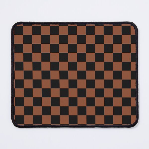 Item preview, Black And Copper Checkered Pattern designed and sold by pattern-archive.