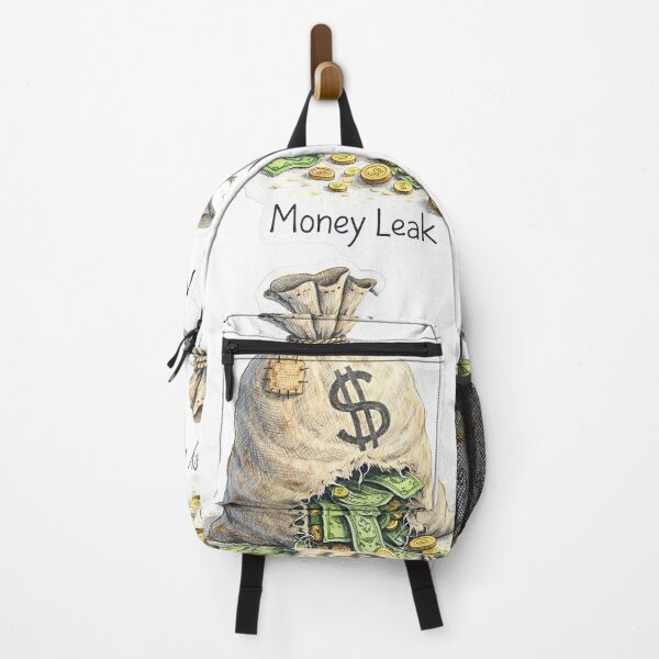 Item preview, Money Leak – Sticker Illustration designed and sold by Felixuss.