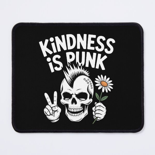 Item preview, Punk Rock Skull with Rose – Kindness Revolution designed and sold by Fadi Alyaldani.