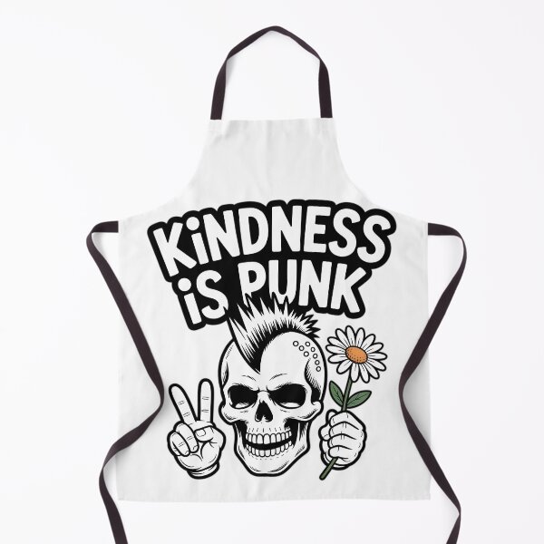 Item preview, Punk Rock Skull with Rose – Kindness Revolution designed and sold by Fadi Alyaldani.