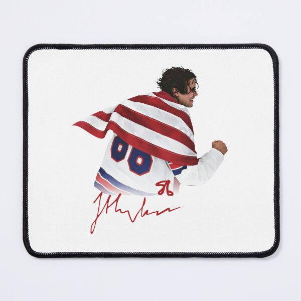 Item preview, USA Hockey - Patriotic hockey, american hockey pride - Jack Hughes - Olympics designed and sold by CLOUDYMOODS.