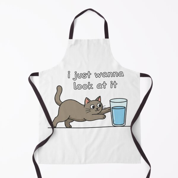 Item preview, I Just Wanna Look At It Cat designed and sold by mossandmyth1984.