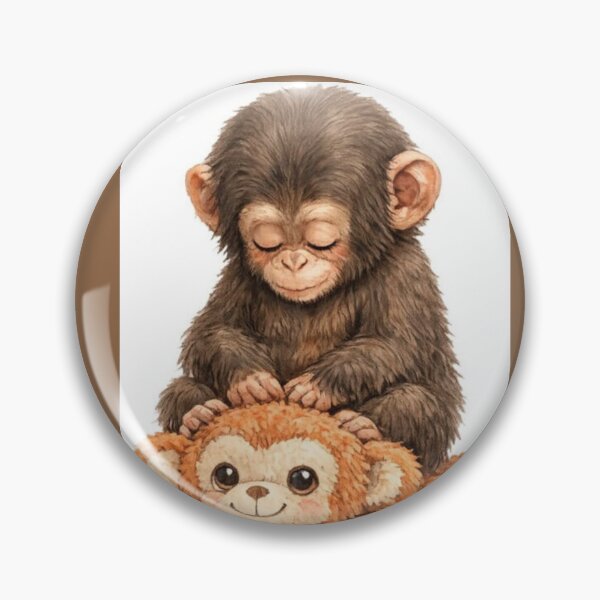 Item preview, Punch Monkey – Playful Monkey Illustration designed and sold by PRFashions.
