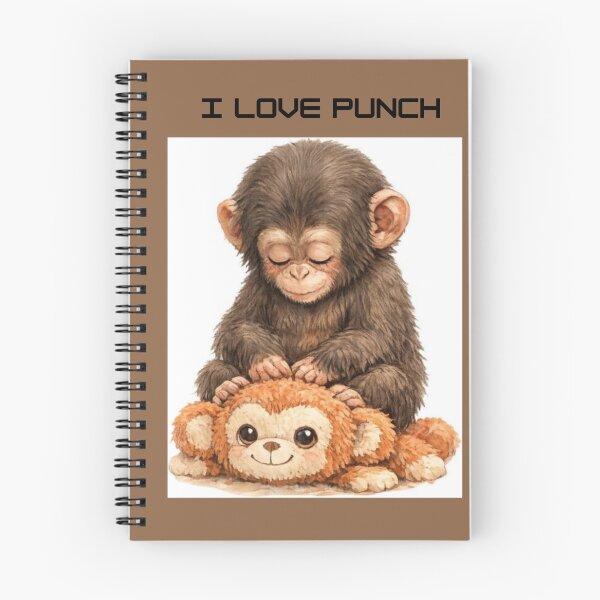 Item preview, Punch Monkey – Playful Monkey Illustration designed and sold by PRFashions.
