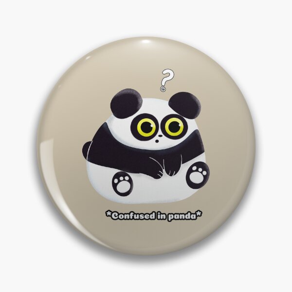 Item preview, *Confused in panda* designed and sold by Anavak.