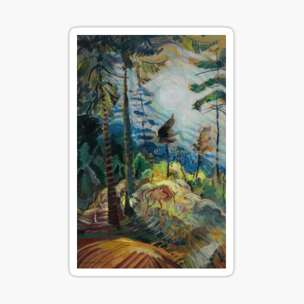 - New Upload - Emily Carr - Best Artist (15) - Emily Carr - Emily Carr - Emily Carr poster Sticker